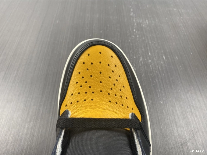 Yellow 1 Air 555088-711 High Toe OG Jordan 0822
